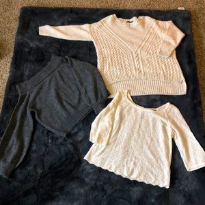 Bundle of 3 Sweaters